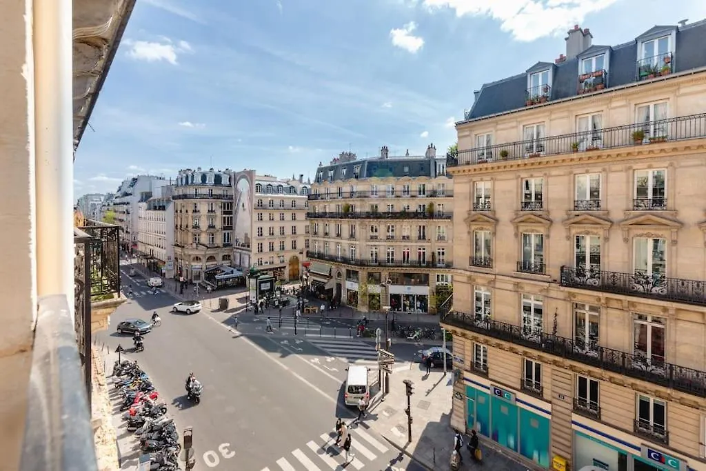 Luxury 1 Bedroom 700ft2 Montorgueil/leshalles Apartmán *